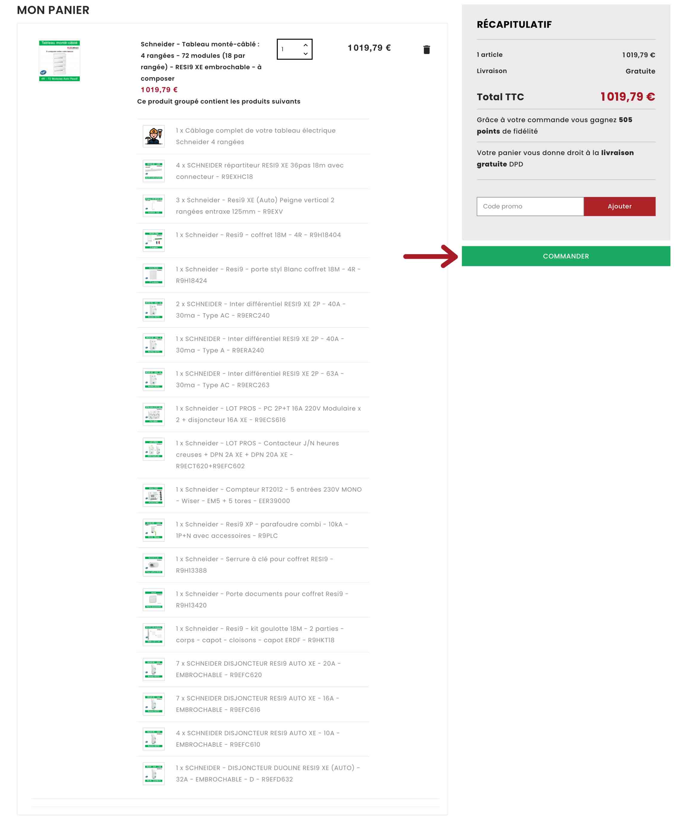 Comment configurer votre tableau électrique - étape 1